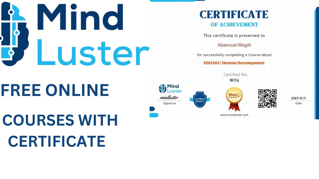 how to get free course on mindluster