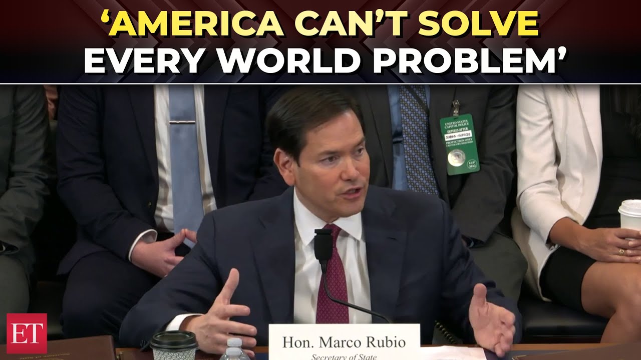 ‘America can’t fix everything’: Marco Rubio backs US first policies during testimonial hearing