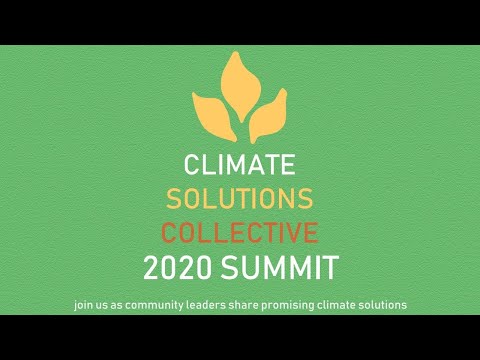 LIVE - Climate Solutions Collective 2020 Summit