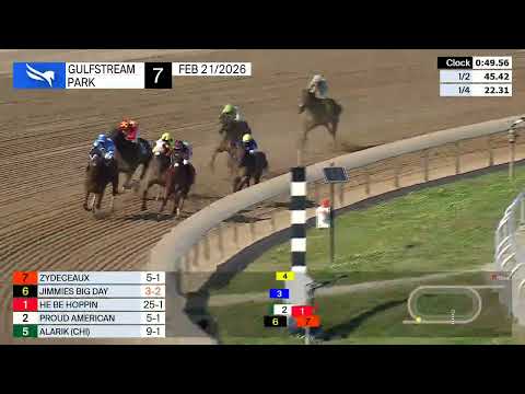 Gulfstream Park February 21, 2026 Race 7