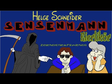 Helge Schneider, Sensenmann - Eierlikör - Halloween Special - Zeichentrick
