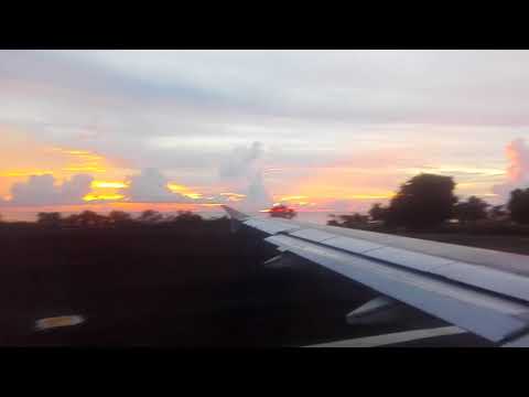 Despegue Aeropuerto Isla De San Andrés Colombia