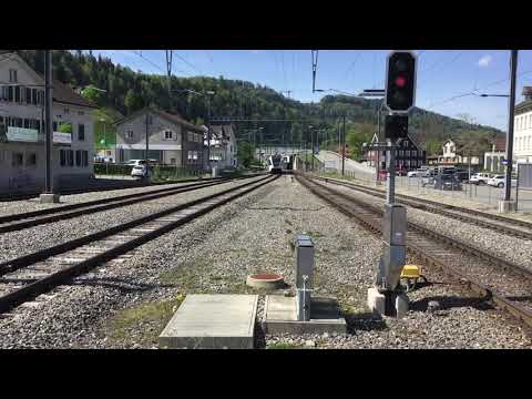 Stadler GTW Thurbo S8 in Wattwil 24.04.2018