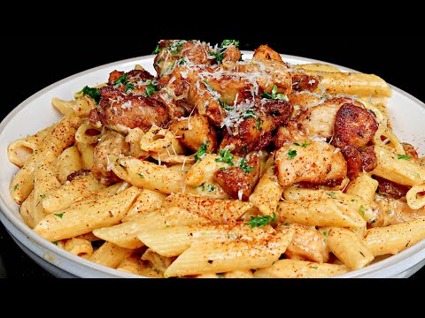 The Most Delicious and Simple Cajun Chicken Pasta Recipe In Less Than 30 Minutes!
