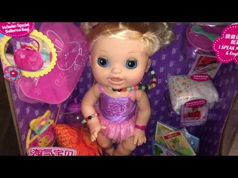 Real or Fake? Chinese Baby Alive My Baby Ballerina Doll Unboxing Video