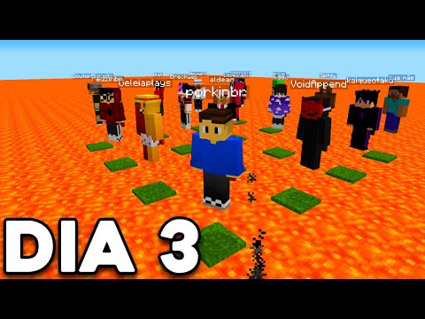 O ÚLTIMO A PARAR DE PULAR GANHA $1000 - Minecraft