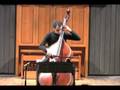 Bass 2008 In Paris J S Bach Cello Suite No 1 Menuet