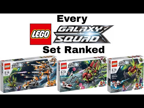 Every LEGO Galaxy Squad (2013) Set Ranked
