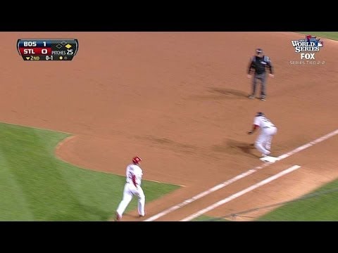 WS2013 Gm5: Red Sox get two to get out of the second