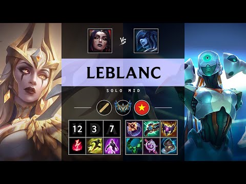 LeBlanc Mid vs Lissandra - VN Challenger Patch 25.13