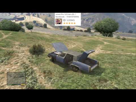 GTA V - Serious Mountain drive + road kill and hitting the sea :-)