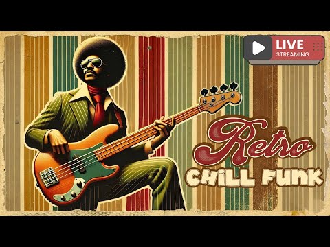 Chill Funk LIVE 24/7 ♫  Deep Bass & Guitar Flow ✓ Escape in Groove ✓ Retro Radio for Work & Focus