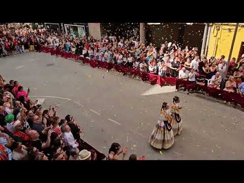 BANDA MUNICIPAL DE VILLENA DESFILE DE LA ENTRADA 2023 ARRANCADA