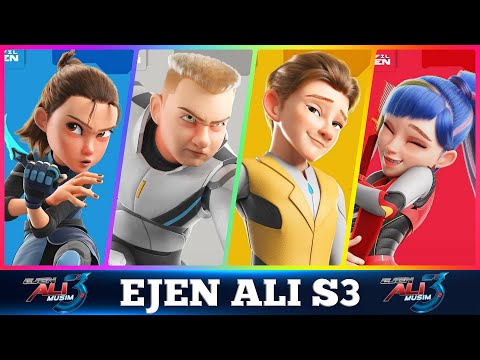 Bukalah Matamu - Version All Characters Ejen Ali Season 3, Etc... (Remix, Cover Parody, Without Rap)