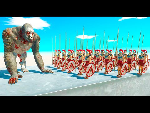 GORO THE GIANT vs ALL UNITS Animal Revolt Battle Simulator