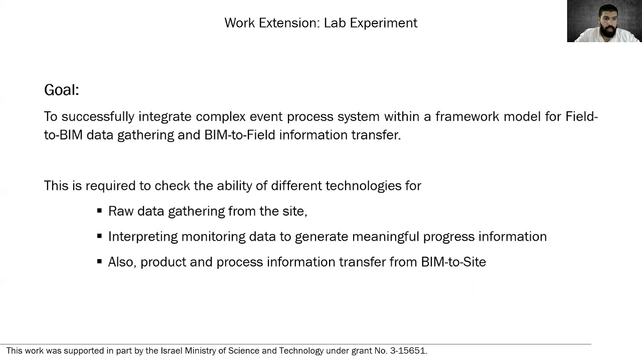 2021 EC3: Building Information Modeling (BIM) and construction tech integration for construction ...