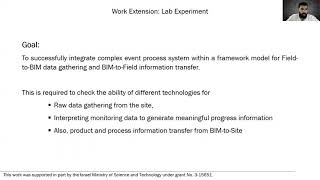 2021 EC3: Building Information Modeling (BIM) and construction tech integration for construction ...
