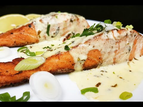 Best & Easy Salmon Recipe With Norwegian Butter Sauce | Healthy Food Recipe | Cookwithaqib Ep.#68