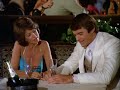 Phyllis Davis Braless Cleavage In A Blue Silk Gown Vega