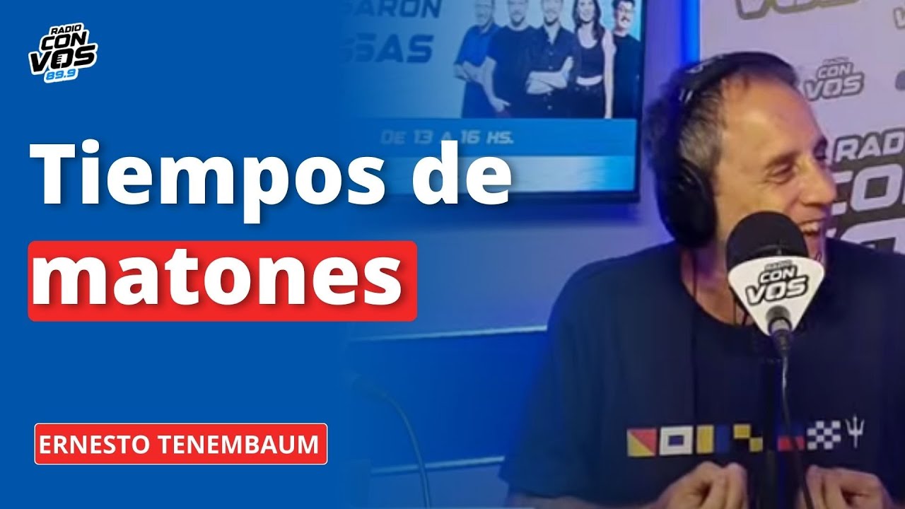 Ernesto Tenembaum sobre los polémicos dichos de Guillermo Montenegro y Clara Muzzio