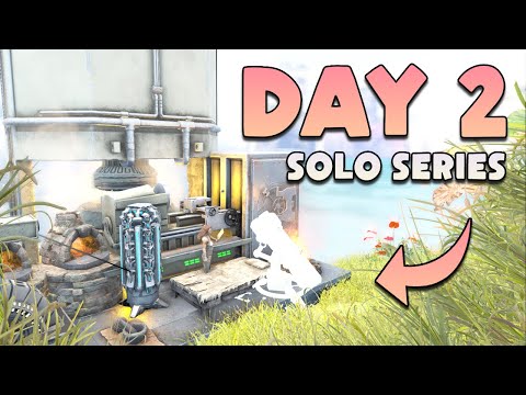 Upgrading My Hidden Unknown Rathole SOLO In ARK