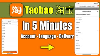 Ultimate Taobao 淘宝 Guide 2025: Shop in English, Set Up Payments & Ship Globally!