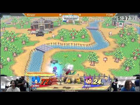 DVDA #10 Top 64: Kinzor (Sonic) vs FOW (Ness)