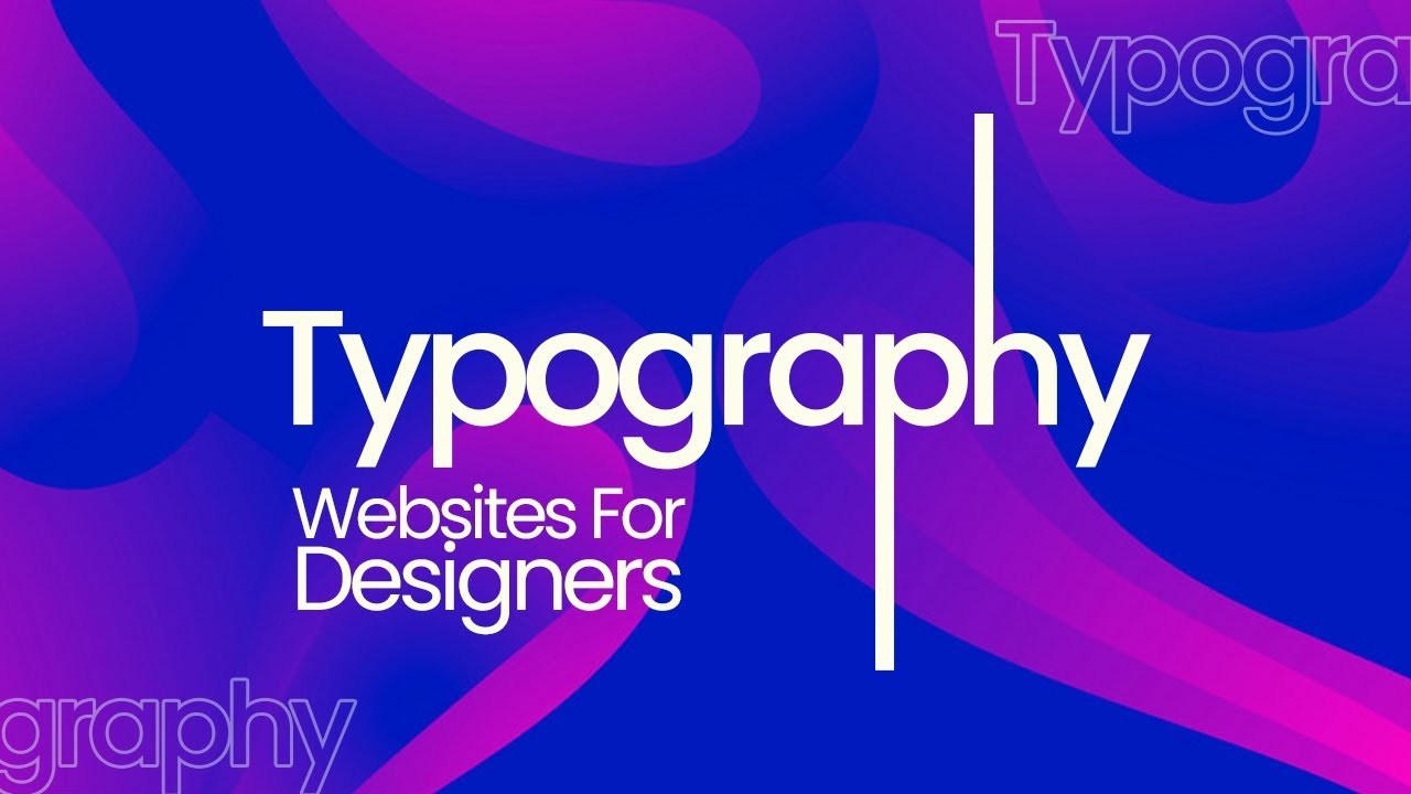 10 Fantastic TYPOGRAPHY WEBSITES Every Designer Should Know! Get Free Fonts And More!