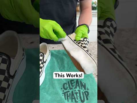 Part of a video titled The Best Way to Clean Dirty Shoe Soles - YouTube