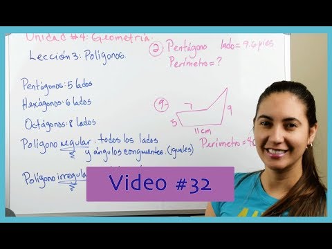 32 Matemáticas GED en Espanol😍😋🤓Polígonos.