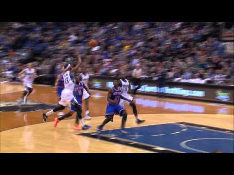 Shabazz Muhammad Skies to Throw Down the One-Handed Oop