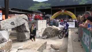 preview picture of video 'Adam Raga and Stefan Eberharter: Trial Show at KINI FULLGAS 2012'