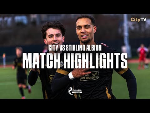 Edinburgh City 1-4 Stirling Albion | Match Highlights | 10/01/2026