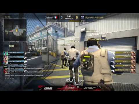 ASUS ROG CS:GO, Semifinal, Dizlown vs Rynnäkköviikset