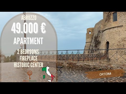 €49K Ortona Historic Center Apartment on the Adriatic Coast