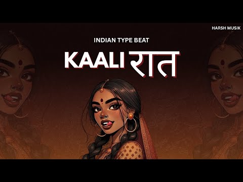 [FREE] Indian Type Beat "Kaali Raat" || Freestyle Rap Beat || Rap/Hip Hop Beat 2025 || Harsh musiK