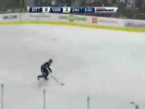 Alexander Edler Goal # 3 12-28-08 Ottawa Senators @ Vancouver Canucks