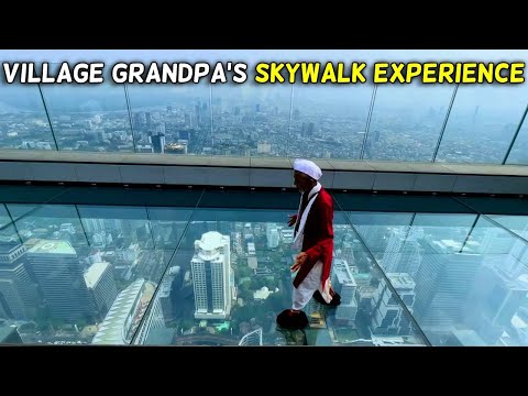 Walking on Cloud Nine: A Villager's Experience on a 331-Metre High Skywalk ! Tribal People Try