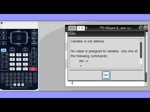 TI-NSpire Quick Tip #40 - the variable i and the number i