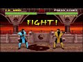 Replay Mortal Kombat II SNES Sub Zero Very Hard No Continues