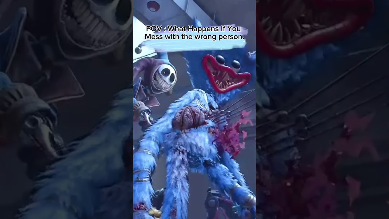 RIP Huggy and Kissy |Poppy Playtime Chapter 5| #poppyplaytime #huggywuggy #kissymissy #edit