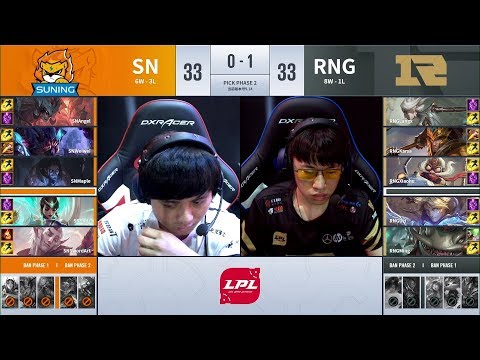 【LPL夏季賽】第9週 RNG vs SN #2