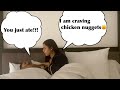 Late Night Craving Prank On Husband HILARIOUS REACTION