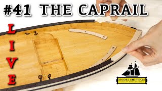 Ep. 41 - GROUP BUILD - THE CAPRAIL - Gunboat PHILADELPHIA (1776) - Model Shipways KIT
