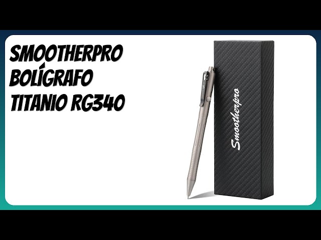Vídeo relacionado con AUAUY Bolígrafo de Metal con Acción de Perno de Titanio, Pluma de Escritura de Oficina Retráctil Recargable de Tinta, Bolígrafo de Gama Alta con 5 Recargas y Caja de Regalo - Marrón
