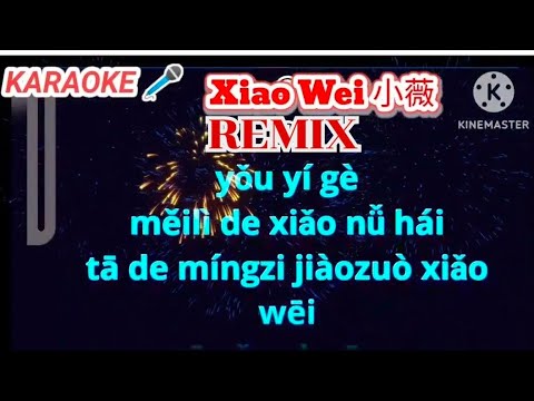Xiao Wei - Remix 小薇 karaoke mandarin music no vocal