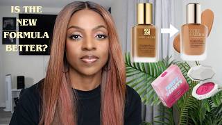 NEW! Estée Lauder Double Wear Stay-in-Place Longwear Matte Foundation | Old/New Formula Comparison