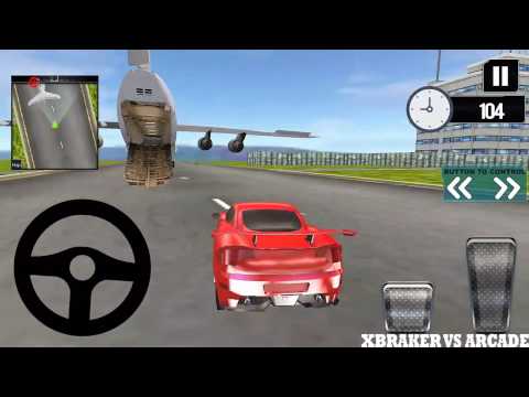 Modern Car Transporter Plane - Simulation Cargo Racing Sports Cars - Driving Big Trucks
