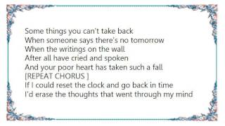 Uncle Kracker - Some Things You Can&#39;t Take Back Lyrics