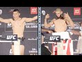 Khamzat Chimaev vs. Li Jingliang Weigh-in Video | UFC 267 | MMA Fighting